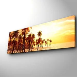 Lågt pris Dekorativ Canvastavla 30x90 cm Flerfärgad - Inredning
