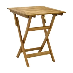 Utförsäljning Finlay Hopfällbart Cafébord och Kaffebord 60 cm Trä Akacia - Utemöbler