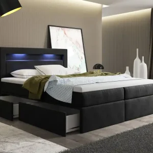 Beställ nu Oscar Sängpaket 140x200cm LED-belysning - Möbler