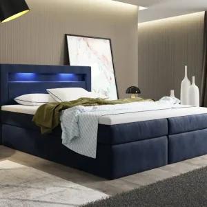 Snabb leverans Oscar Sängpaket 160x200cm LED-belysning - Möbler