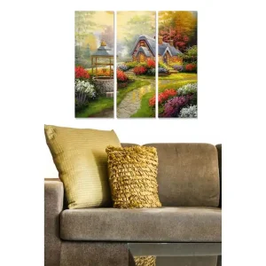 Canvastavla Scenic 3-pack Flerfärgad 20x50 cm - Inredning Trygg betalning