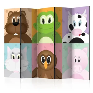 Snabb leverans Rumsavdelare - Cheerful animals II 225x172 - Inredning & dekor