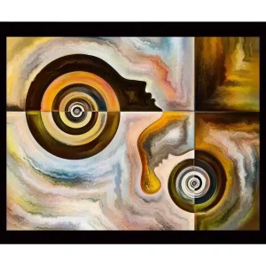 Köp nu Tavla med Ram Flerfärgad 41x56 cm - Inredning