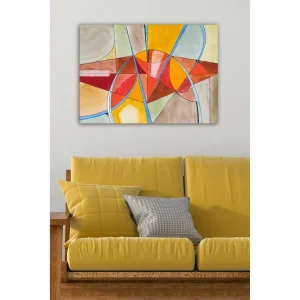 Dekorativ Canvastavla 50x70 cm Flerfärgad - Inredning Lågt pris
