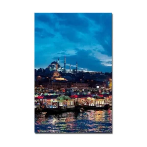 Dekorativ Canvastavla 45x70 cm Flerfärgad - Inredning Endast denna vecka