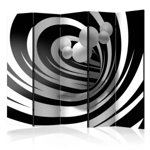 Billig Rumsavdelare - Twisted In Black & White II 225x172 - Inredning & dekor