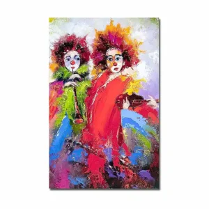 Dekorativ Canvastavla 45x70 cm Flerfärgad - Inredning Säker betalning