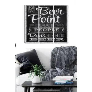 Tavla Kitchen 3-pack Flerfärgad 20x50 cm - Inredning Kampanj