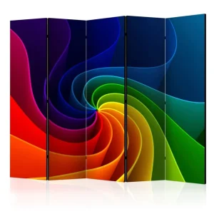 Trygg betalning Rumsavdelare - Colorful Pinwheel II 225x172 - Inredning & dekor