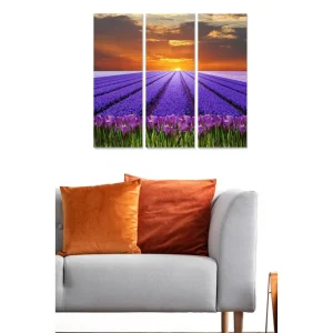 Canvastavla Scenic 3-pack Flerfärgad 20x50 cm - Inredning Premium