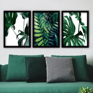 Decorative Framed Painting (3 Pieces) 35x45 - Inredning Populärt val