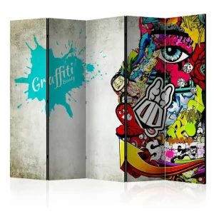 Bästa pris Rumsavdelare - Graffiti beauty II 225x172 - Inredning & dekor