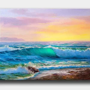 Rea Decorative Canvas Painting 70x100 - Inredning