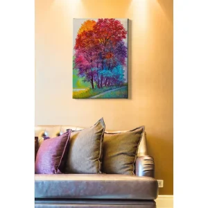 Dekorativ Canvastavla 50x70 cm Flerfärgad - Inredning Outlet