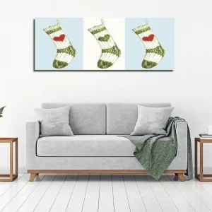 Snabb frakt Dekorativ Canvastavla 30x80 cm Flerfärgad - Inredning
