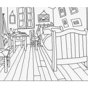 Rabatt Dekorativ Canvastavla 30x40 cm Vit|Svart - Inredning