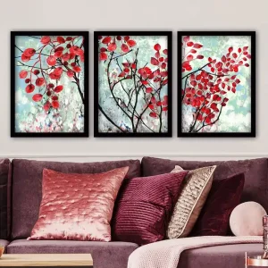 Decorative Framed Painting (3 Pieces) 35x45 - Inredning Nyhet