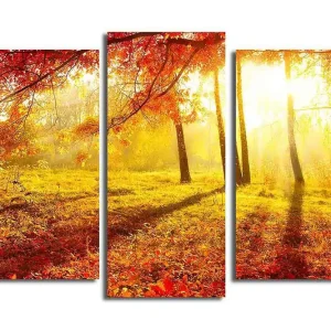Sista chansen Canvastavla Kitchen 3-pack Flerfärgad 20x39 cm - Inredning