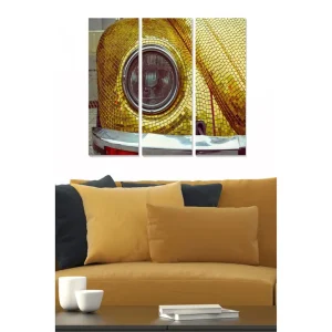 Canvastavla Transportation 3-pack Flerfärgad 20x50 cm - Inredning Trygg betalning