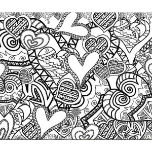 Dekorativ Canvastavla 30x40 cm Vit|Svart - Inredning Fynd