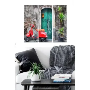 Tavla Scenic 3-pack Flerfärgad 20x50 cm - Inredning Fynd