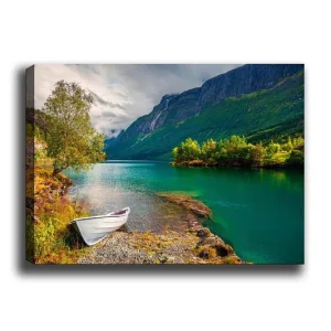 Dekorativ Canvastavla 50x70 cm Flerfärgad - Inredning I lager