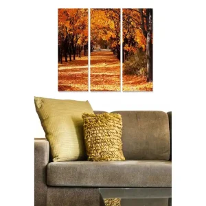 Lägg i varukorgen Tavla Scenic 3-pack Flerfärgad 20x50 cm - Inredning