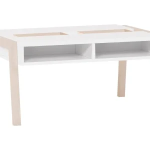 Spot Soffbord 87 cm med Förvaring Natur/Vit - Möbler Köp online
