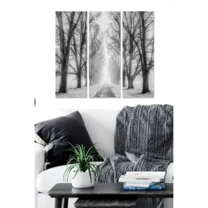 Billigare Canvastavla Colorful 3-pack Flerfärgad 20x50 cm - Inredning