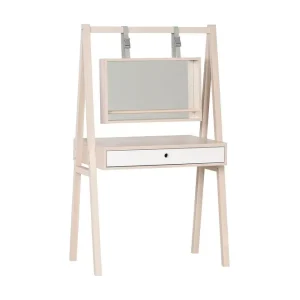 Spot Sminkbord Trä/Natur/Vit - Möbler Kundfavorit