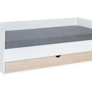 Stige Säng med Extrasäng 90x200 cm Vit/Trä/Natur - Möbler Köp online