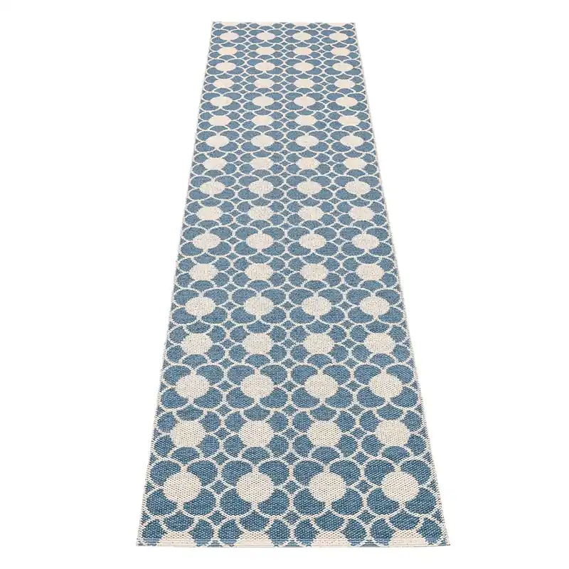 Anya matta River Blue/Vanilla 70 x 300 cm Expressleverans
