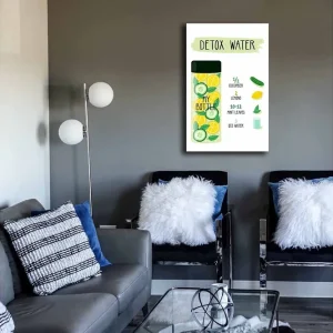 Dekorativ Canvastavla 45x70 cm Flerfärgad - Inredning Populär
