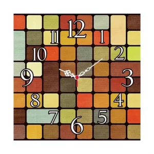 Begränsad tid Decorative MDF Clock 40x40 - Inredning