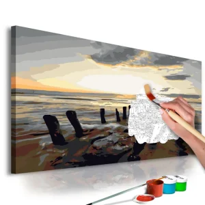 Beställ idag Gör-det-själv Målningar Beach Sunrise 60x40 cm - Inredning & dekor