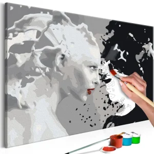 Billig Gör-det-själv Målningar Black & White 60x40 cm - Inredning & dekor