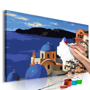 Beställ nu Gör-det-själv Målningar Santorini 60x40 cm - Inredning & dekor