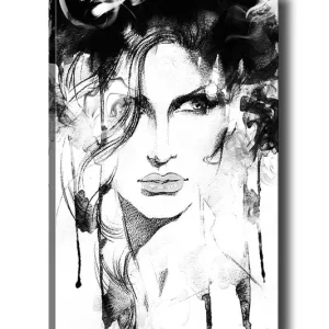 Outlet Dekorativ Canvastavla 50x70 cm Flerfärgad - Inredning