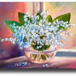 Dekorativ Canvastavla 50x70 cm Flerfärgad - Inredning Fynd
