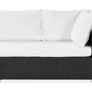Bahamas Vänstermodul utomhus 140 cm i konstrotting - Utemöbler Utförsäljning