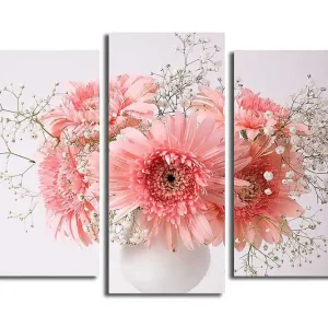 Köp nu Decorative Canvas Painting (3 Pieces) 45x20 - Inredning