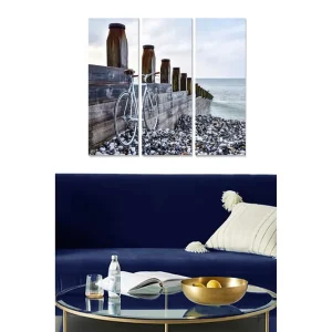 Canvastavla Nautical 3-pack Flerfärgad 20x50 cm - Inredning Sänkt pris