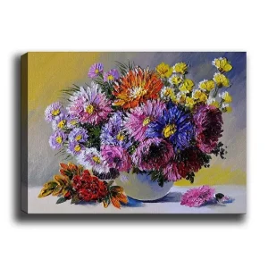 Dekorativ Canvastavla 50x70 cm Flerfärgad - Inredning Kundfavorit