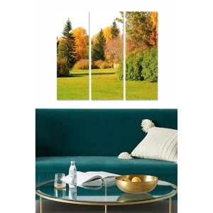 Populärt val Canvastavla Scenic 3-pack Flerfärgad 20x50 cm - Inredning