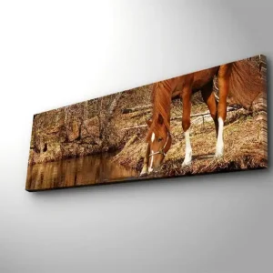 Populärt val Dekorativ Canvastavla 30x90 cm Flerfärgad - Inredning