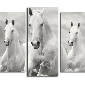 Canvastavla 3-pack Flerfärgad 20x39 cm - Inredning Nedsatt pris