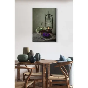 Rabatt Dekorativ Canvastavla 50x70 cm Flerfärgad - Inredning