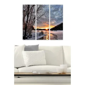 Tavla Scenic 3-pack Flerfärgad 20x50 cm - Inredning Reapris