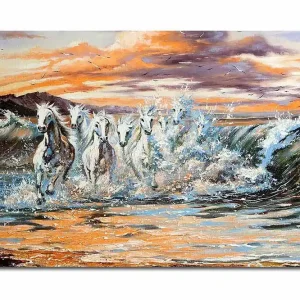 Snabb frakt Dekorativ Canvastavla 45x70 cm Flerfärgad - Inredning