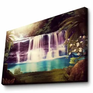 Dekorativ Canvastavla 45x70 cm Flerfärgad - Inredning Rabatt
